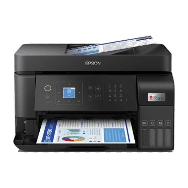 Epson L5590 EcoTank Yazıcı - Tarayıcı - Fotokopi - Faks - Wi-Fi Tanklı Siyah Yazıcı