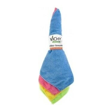 Vichy VH-4522 4 lü Overloklu Mikrofiber Bez