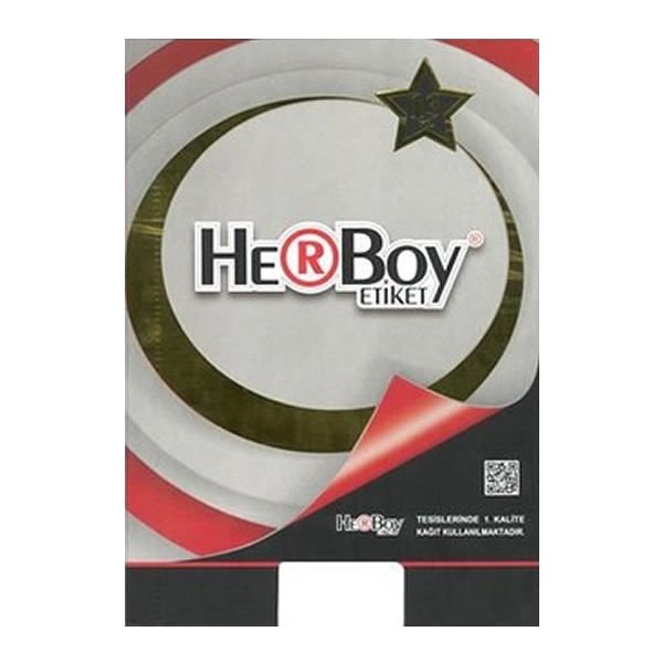Herboy HB-1340 40mmx30mm Beyaz Laser Etiket
