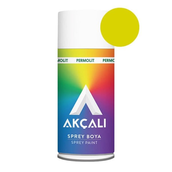 Akçalı 516 400 ml Floresan Sarı Sprey Boya