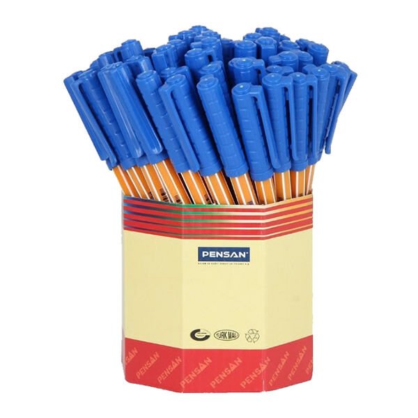 Pensan Officepen 60 lı 1,0 mm Mavi Tükenmez Kalem