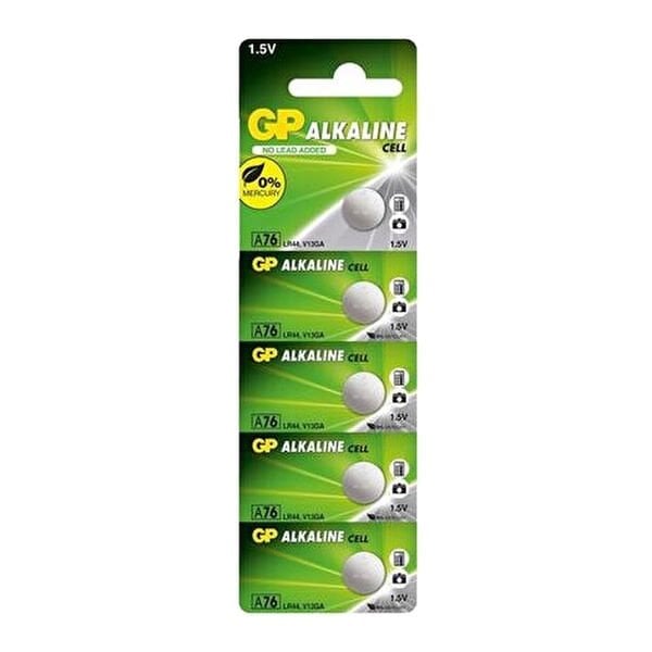 Gp GPA76-C5 5 li Alkalin Blister Pil