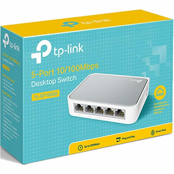 Tp-Link TL-SF1005D 5 Port 10/100 Switch