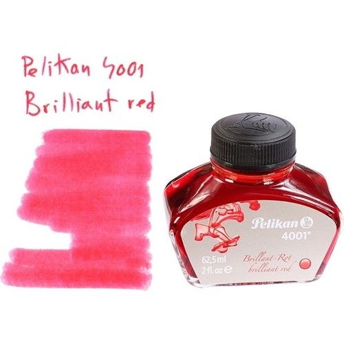 Pelikan 4001 Kırmızı Yazı Mürekkebi