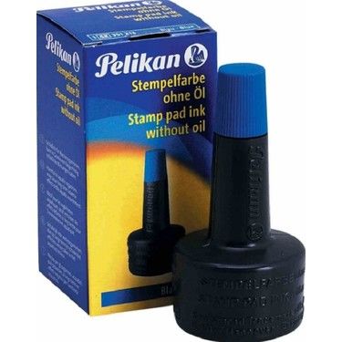 Pelikan 28 ml Mavi Istampa Mürekkebi