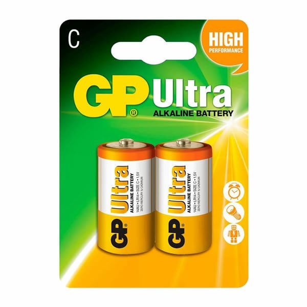 Gp Gp14AU-U2 2 li Ultra Alkalin Orta Boy Pil