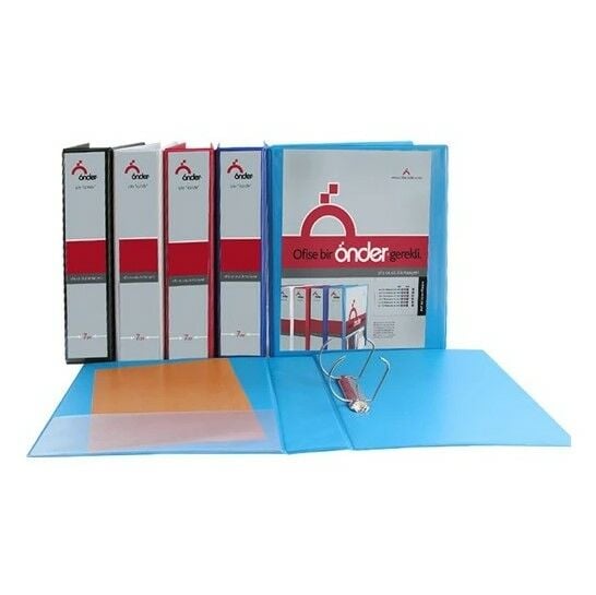 Önder 2012-5 4 Halkalı 2 cm Beyaz Firma Klasörü