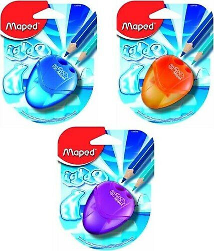 Maped 634754 Igloo Tek Delikli Kalemtıraş Blister