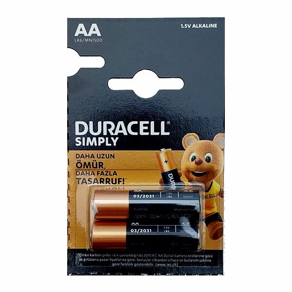 Duracell AA MN 2400 2 li Pil