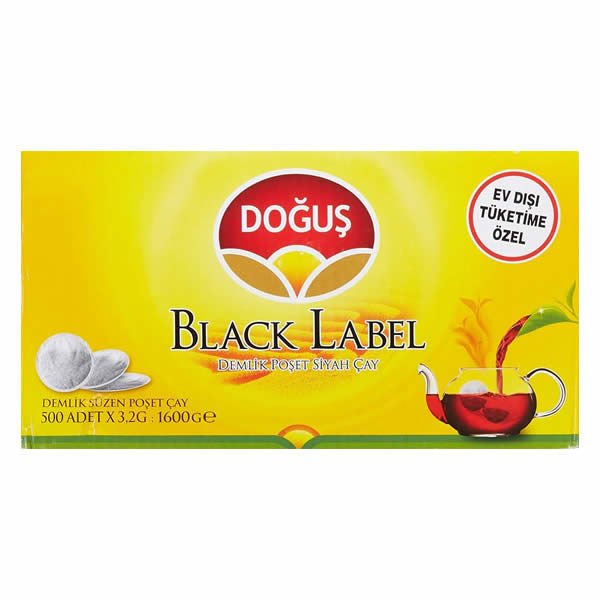 Doğuş Black Label 3,2 gr 500 lü Çay