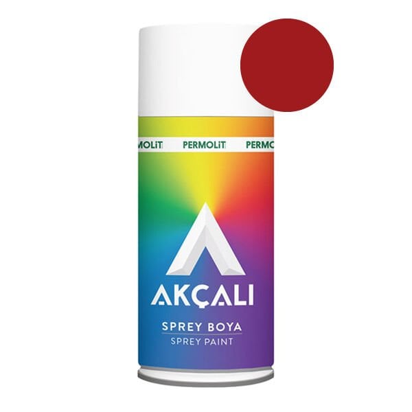 Akçalı 320 400 ml Kırmızı Sprey Boya