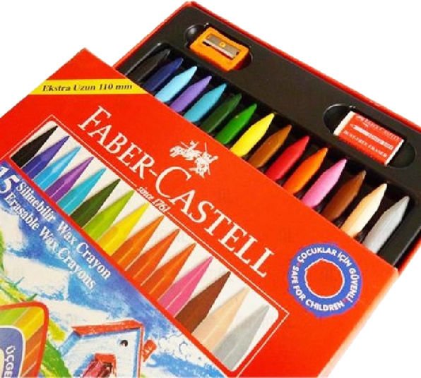 Faber Castell 15 li Silinebilir Mum Boya