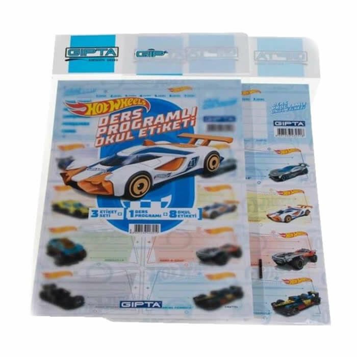 Gıpta 5410 16x24 Hot Wheels 3 Yaprak Ders Programı