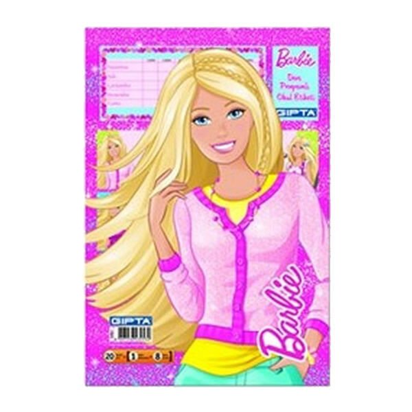 Gıpta 5460 16x24 Barbie 3 Yaprak Ders Programı