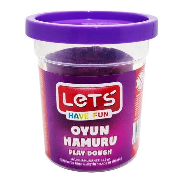 Lets L8440-9 115 gr Mor Tekli Oyun Hamuru