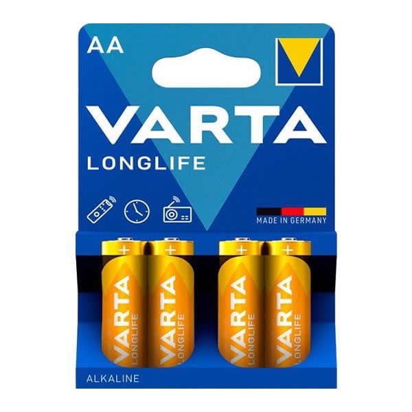 Varta 4103-4 Longlife AAA İnce Pil