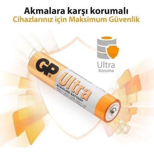 Gp Gp15AU-U2 2 li AA Ultra Alkalin Kalem Pil