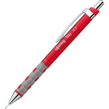 Rotring Tikky 0.5 mm Kırmızı Okul Mekanik Kurşun Kalem Seti