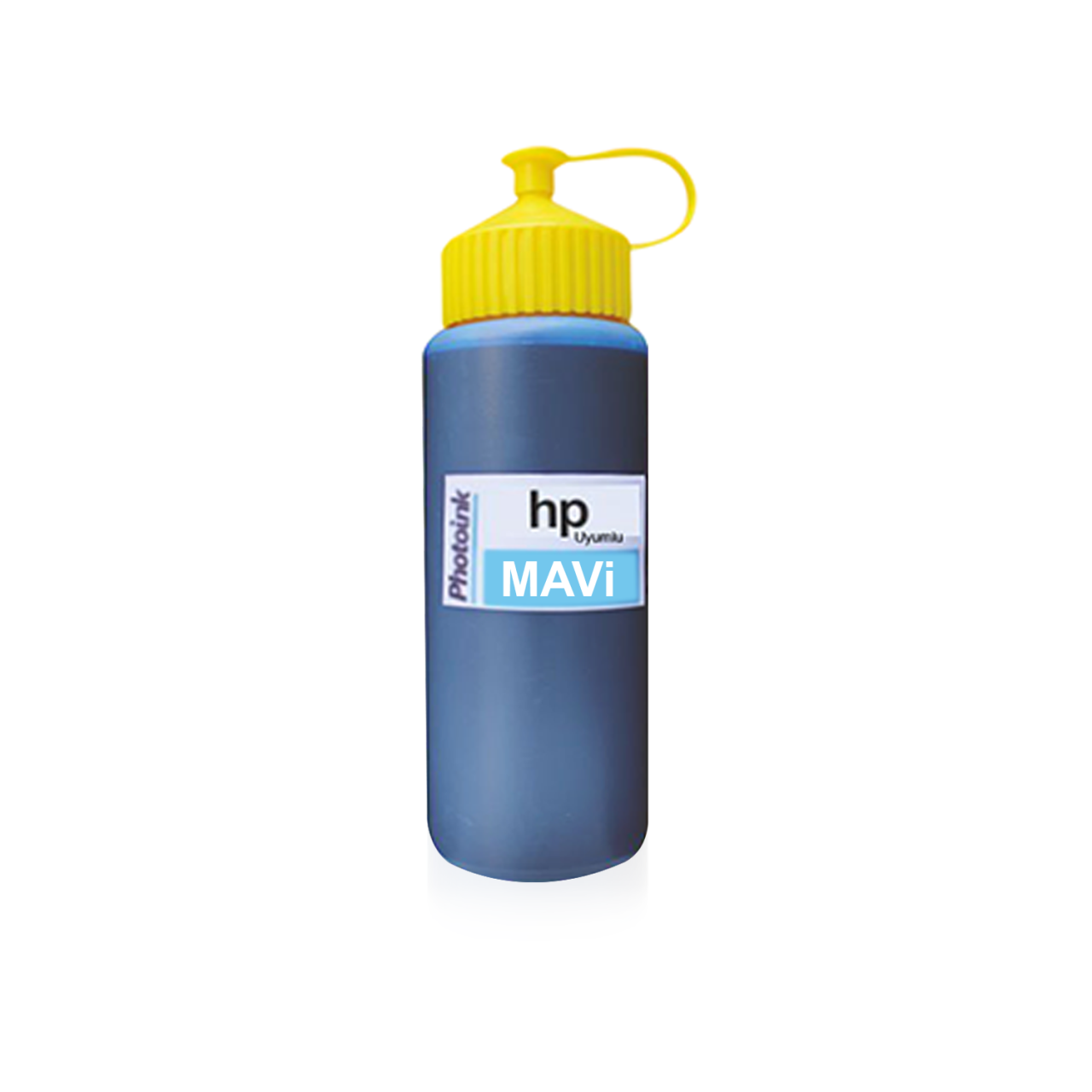 HP Tüm Model Yazıcılar için uyumlu 500 ml PIGMENT Mavi Mürekkep (PHOTOINK Akıllı Mürekkep)