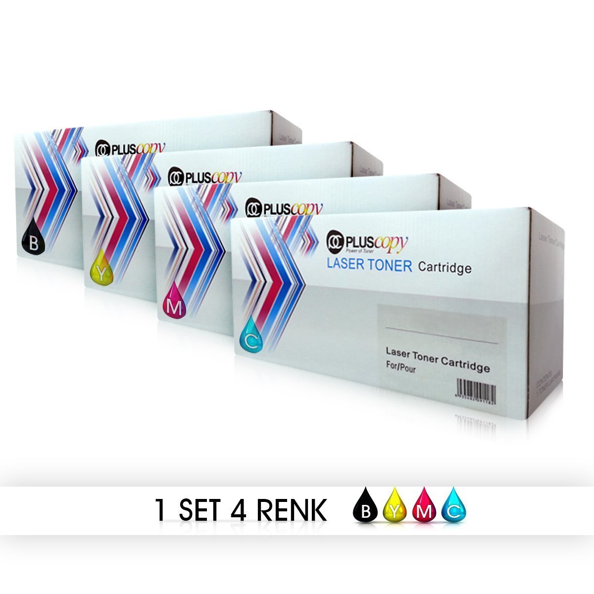 4 ADET XEROX 106R02763 6020/ 6022/6027/6025 UYUMLU MUADİL TONER (1.000 Sayfa)