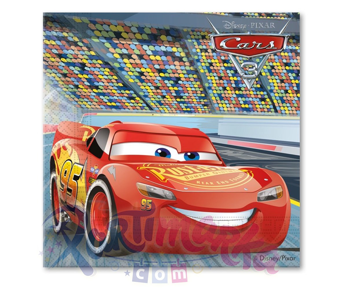 Cars 3 Temalı Parti Peçeteleri