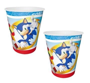 Sonic Doğum Günü Bardakları