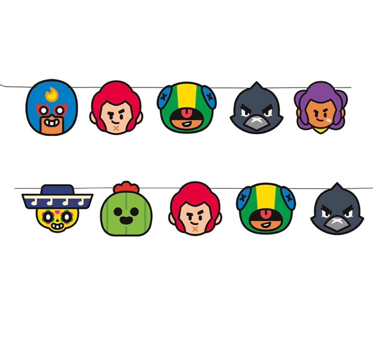 Brawl Stars Doğum Günü Partisi Asma Uzar Süs