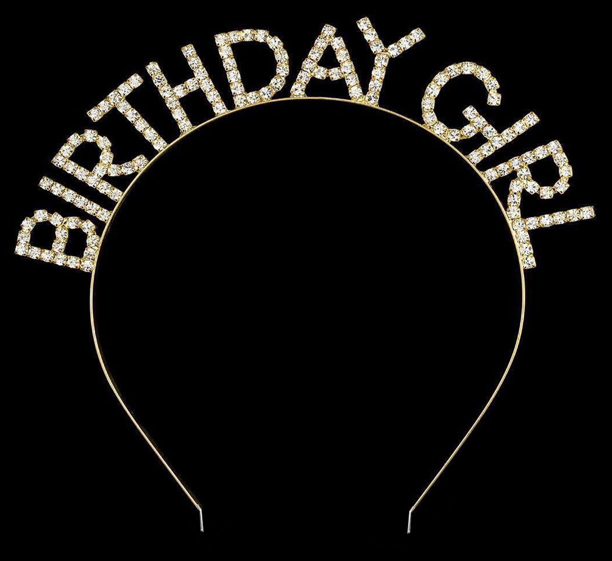 Birthday Girl Taç Gold Renk