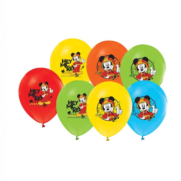 Mickey Mouse Doğum Günü Balonu 10 lu