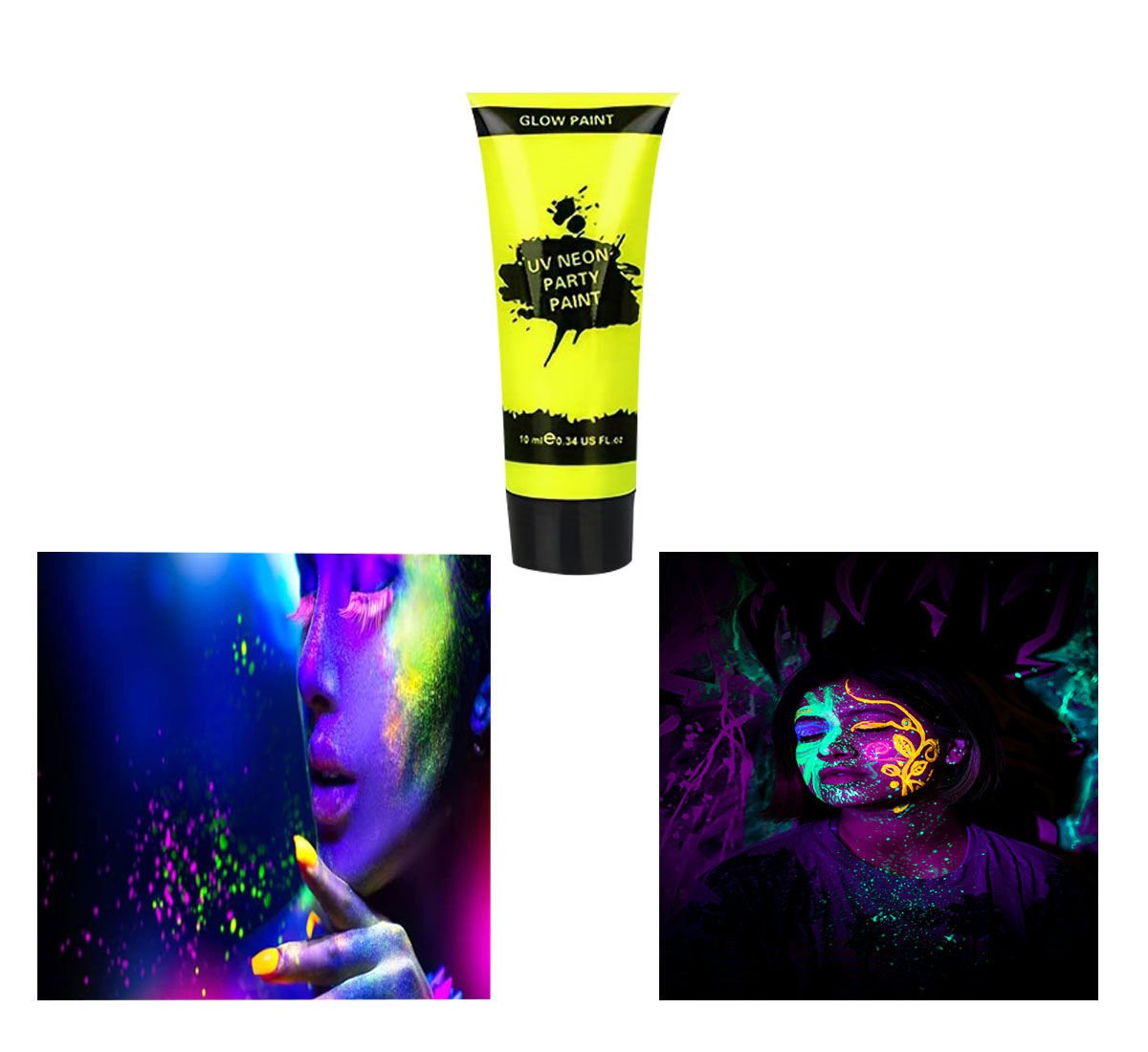 Sarı Fosforlu Yüz Boyası