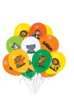 Safari Doğum Günü Partisi Balonları