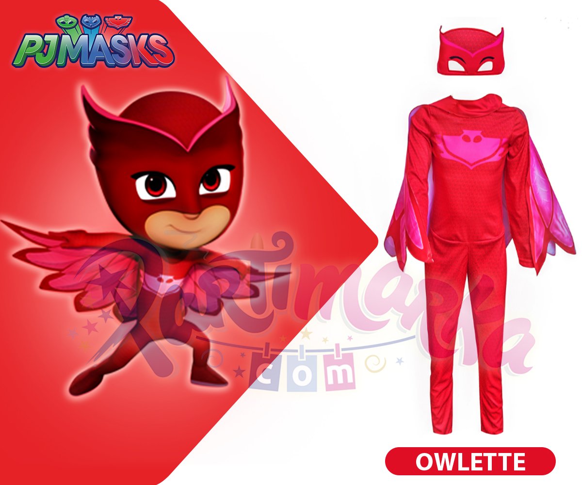 Pj Masks Owlette Çocuk Kostümü