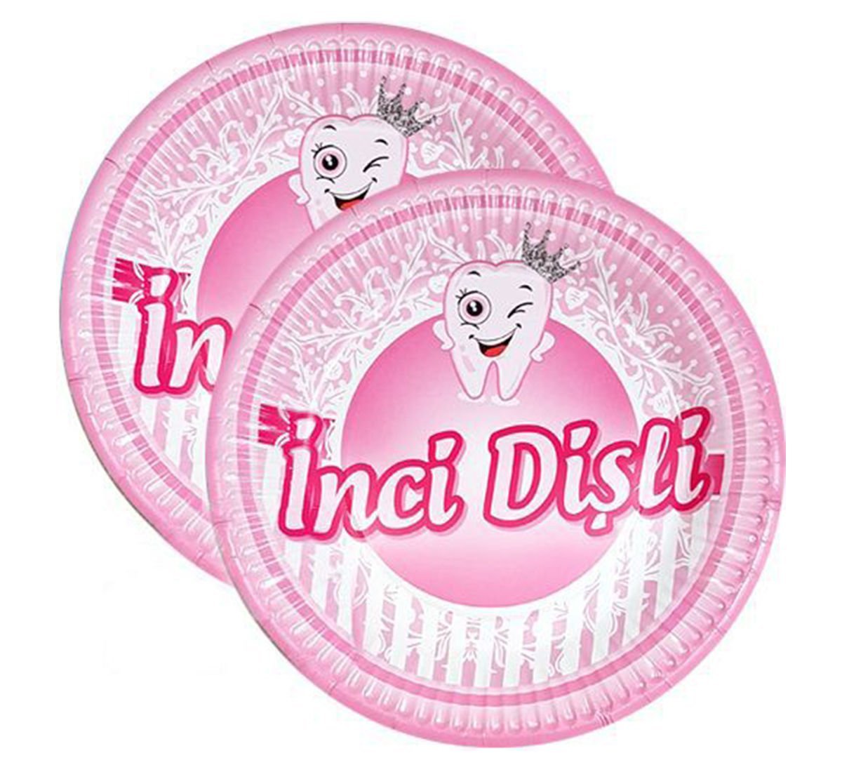 İlk Dişim Çıktı Diş Buğdayı Parti Tabağı Kız