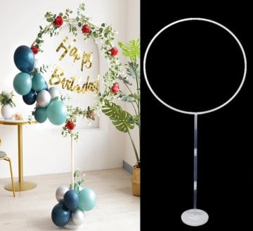 Balon Standı Yuvarlak Çember Stant