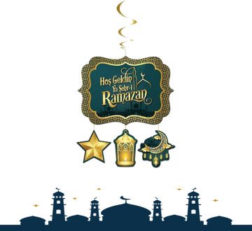 Hoşgeldin Ya Şehri Ramazan Asma Süs
