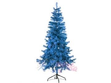 Mavi Renk Yılbaşı Ağacı 180 cm Metal Ayaklı Kutulu