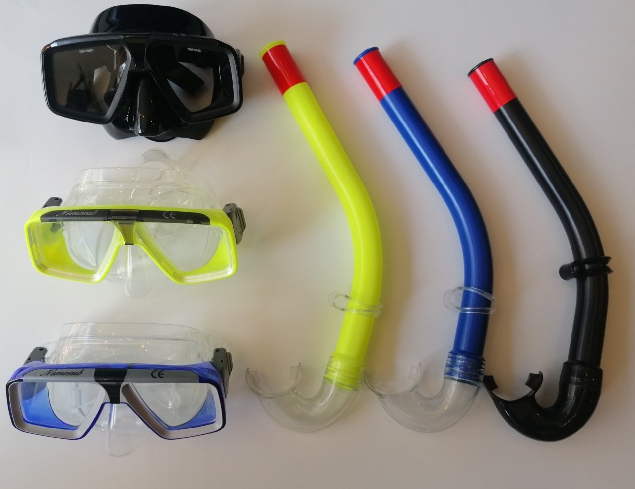 M-05 Maske + Sn-03p Snorkel (10adet)