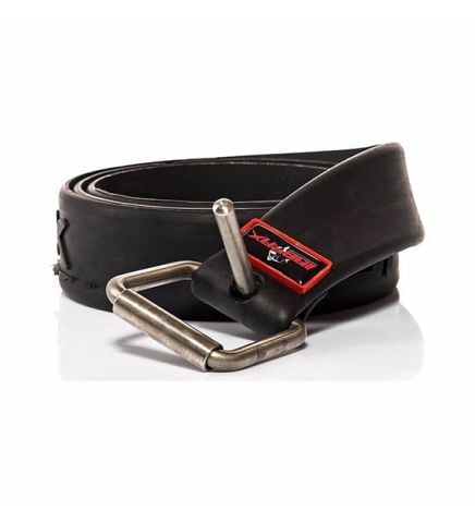 Labrax Marsilya Tokalı Kauçuk Kemer Siyah  4 MM