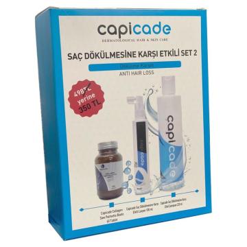 Capicade Set 2 Dökülme Önleyici (Şamp + Biotin Tab + Losyon)