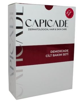 Capicade Demoxcade Tüm Ciltler için Cilt Bakım Seti (Şampuan - Losyon)