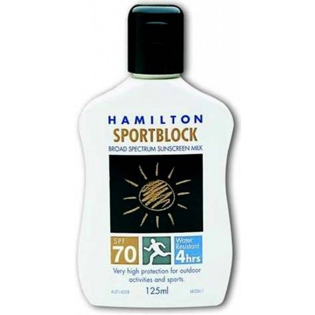 Hamilton Sportblock Sunscreen Losyon SPF 70 125 ml