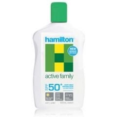 Hamilton Active Family Losyon SPF 50 + 125 ml Güneş Losyonu