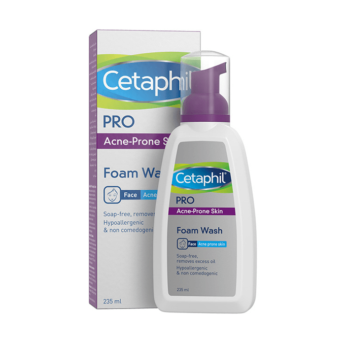 Cetaphil Pro Acne Prone Skin Temizleme Köpüğü 235 ml