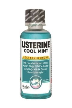 Listerine Cool Mint Gargara Nane Aromalı Ağız Bakım Suyu 95 ml