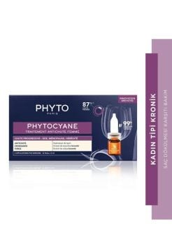 Phytocyane Kadın Tipi Kronik Saç Dökülmesine Karşı Bakım Serumu 12x5 ml