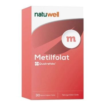 Natuwell Metilfolat 30 Tablet