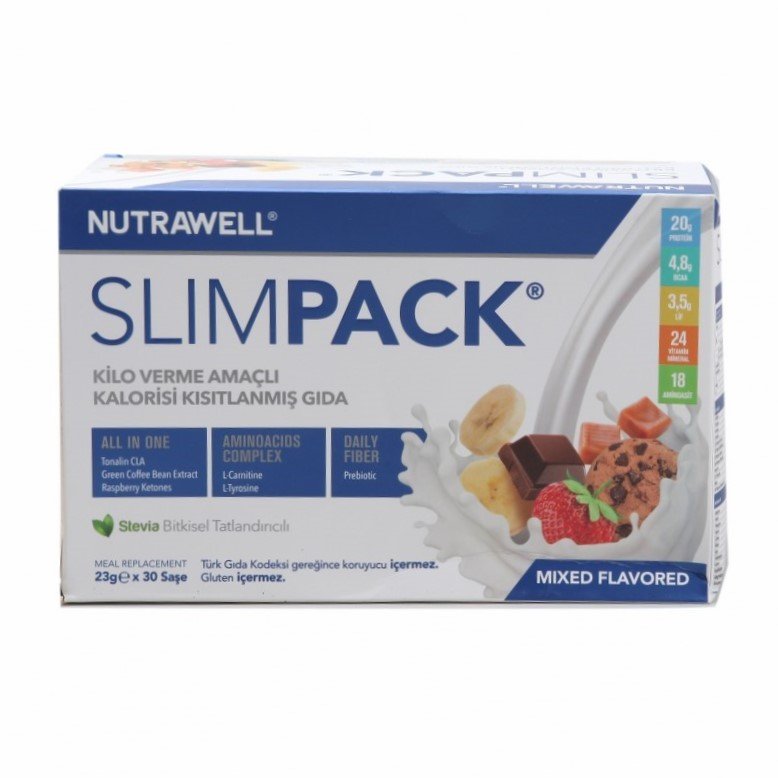 Nutrawell Slimpack Mixed (Karışık) 22 gr x 30 Şase