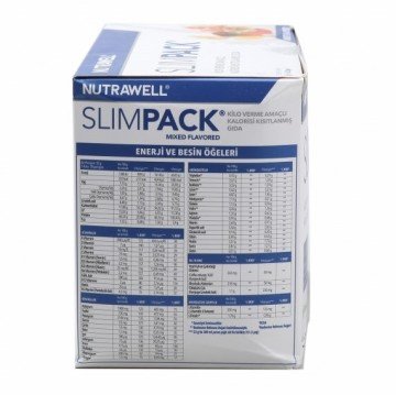 Nutrawell Slimpack Mixed (Karışık) 22 gr x 30 Şase