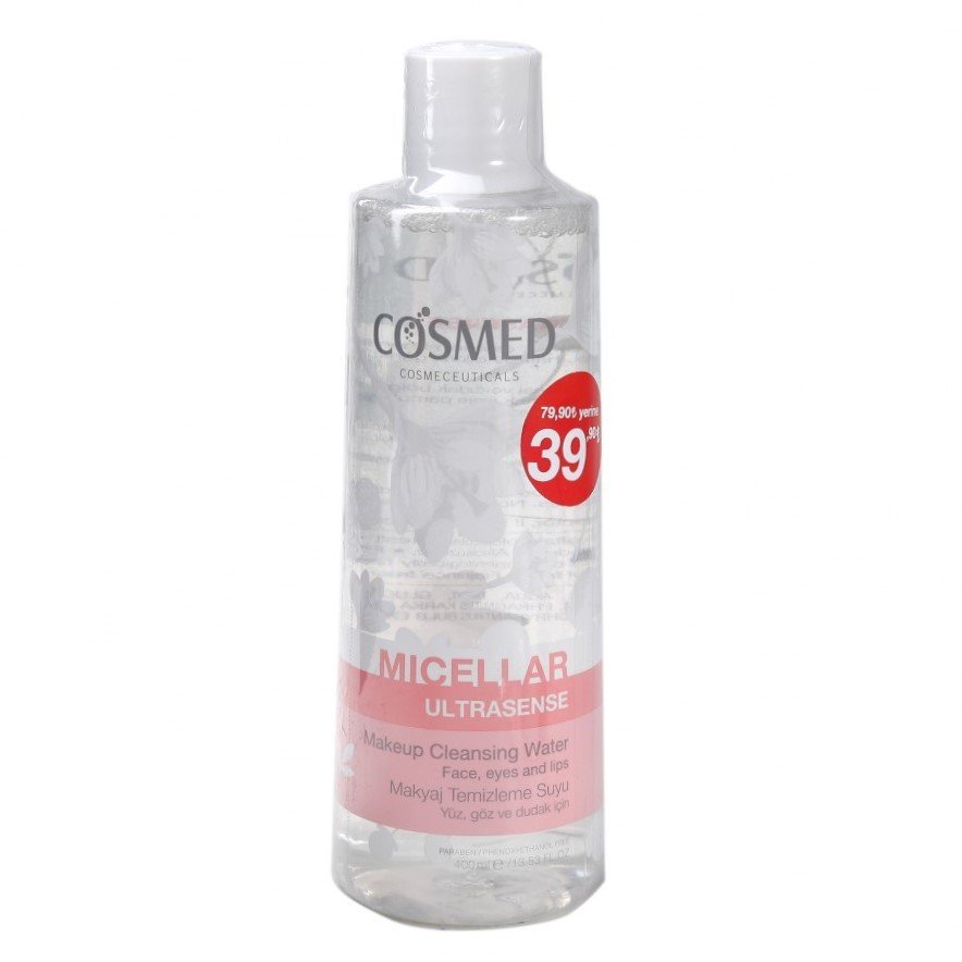 Cosmed Micellar Ultrasense Makyaj Temizleme Suyu 400 ml