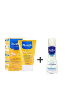 Mustela Spf50+ Güneş Losyonu 100ml+Vücut Losyonu 50ml